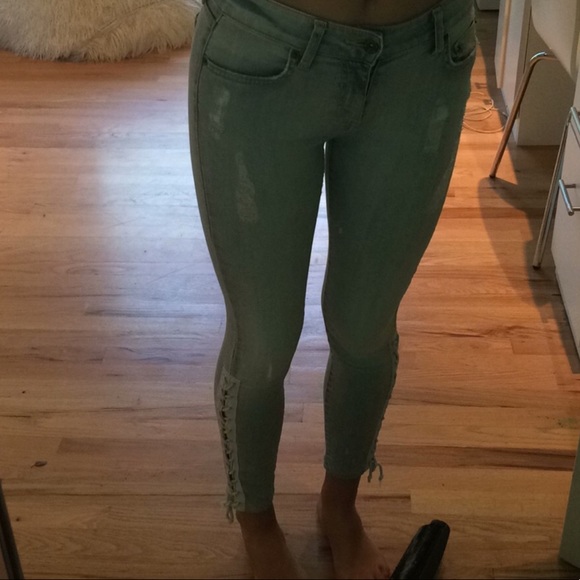 LF/CARMAR lace jeans - Picture 2 of 3